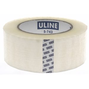 VALUE COLLECTION Packing Tape: 2" Wide, Clear, Acrylic Adhesive S-743