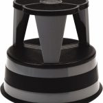 CRAMER Step Stand Stool: 16" OAW, Steel 1001-82