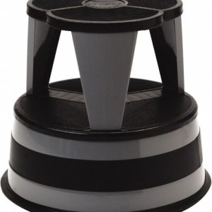 CRAMER Step Stand Stool: 16" OAW, Steel 1001-82