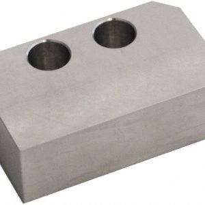 5TH AXIS Vise Jaw: 75 mm Wide, 25 mm High, 1.2" Thick, Flat VSJ75X