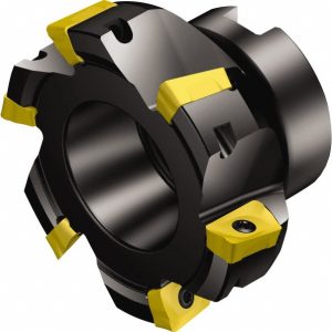SANDVIK COROMANT Indexable Square-Shoulder Face Mill: R390-050Q22-11H, 0.8661" Arbor Hole Dia, 0.3937" Max Cutting Depth 5745782