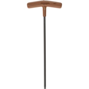 PARAMOUNT Hex Key: 6.00 mm Hex, Ball End, T-Handle Cushion Grip PAR34168