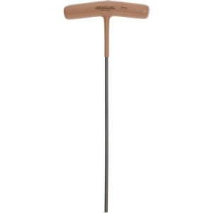 PARAMOUNT Hex Key: 3.00 mm Hex, Hex End, T-Handle Cushion Grip PAR34256