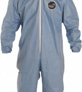 DUPONT Disposable Coveralls: Flame & Retardant Protection, Size X-Large, 2.4000 oz, ProShield 6 SFR, Stormflaps Closure TM127SBUXL002500