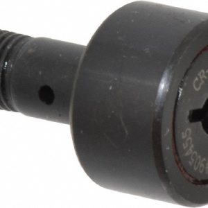 ACCURATE BUSHING Plain Cam Follower: 0.5" Roller Width, 0.375" Stud Dia, 7/8" Stud Length CR-7/8-X