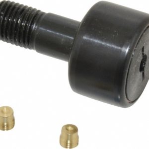 ACCURATE BUSHING Plain Cam Follower: 0.625" Roller Width, 0.4375" Stud Dia, 1" Stud Length CR-1-X