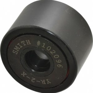 ACCURATE BUSHING Cam Yoke Roller: Non-Crowned, 0.625" Bore Dia, 2" Roller Dia, 1.25" Roller Width, Needle Roller Bearing YR-2-X