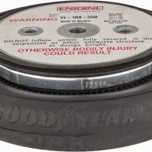 ENIDINE 100 psi Actuation: 815 Lb Ext, 3,650 Lb Compr, 3/8-16 & 3/8-16, 3.8" Stroke Len, Bellow Single Convolute Air Spring YI1B8550