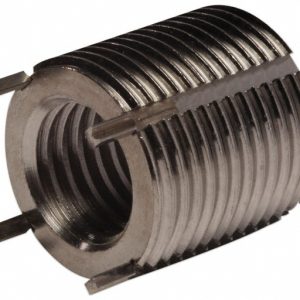 RECOIL Thread Locking Insert: #6-32 Internal Thread, 5/16-18 External Thread, UNF, 0.31" OAL, Heavy-Duty Keylocking 73568