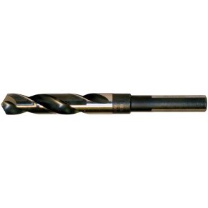 CLEVELAND Reduced Shank Drill Bit: 5/8'' Dia, 1/2'' Shank Dia, 118 °, High Speed Steel C17038