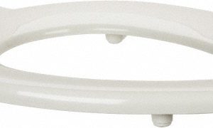 CENTOCO Toilet Seats; Type: ADA Handicap Accessible-Open Front w/o Cover; Style: Elongated; Material: Polypropylene; Color: White; Outside Width: 15; Length 18 in; Installations: Residential, Commercial, Health Care, Industrial, Institutional; PSC Code: 4510 HL500STSCC-001