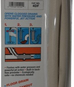 GENERAL PIPE CLEANERS Water-Pressure Flush Bags; For Minimum Pipe Size: 3 (Inch); For Maximum Pipe Size: 4 (Inch); Material: Canvas; Canvas ; UNSPSC Code: 47121808 4DF