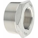 VALUE COLLECTION Pipe Bushing: 2 x 1-1/4" Fitting, 304 Stainless Steel 4HB2*11/4
