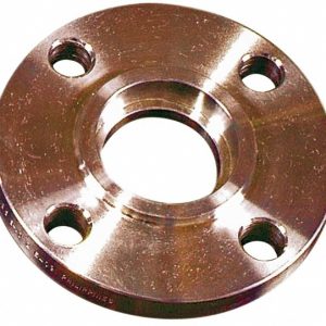 MERIT BRASS 2" Pipe, 6" OD, Stainless Steel, Socket Weld Pipe Flange A653L-32