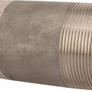MERIT BRASS Stainless Steel Pipe Nipple: 3" Pipe, Grade 316 & 316L 6048-600