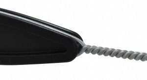 SCHAEFER BRUSH 9/16 Inch Actual Brush Diameter, 3/8 Inch Inside Diameter, Carbon Steel, Plumbing, Hand Fitting and Cleaning Brush 00645-12
