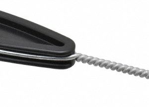 SCHAEFER BRUSH 11/16 Inch Actual Brush Diameter, 1/2 Inch Inside Diameter, Carbon Steel, Plumbing, Hand Fitting and Cleaning Brush 00646-12