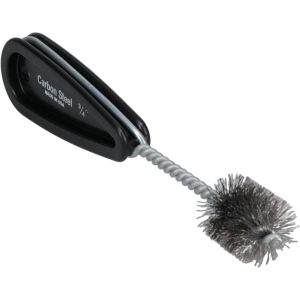 SCHAEFER BRUSH 15/16 Inch Actual Brush Diameter, 3/4 Inch Inside Diameter, Carbon Steel, Plumbing, Hand Fitting and Cleaning Brush 00648-12
