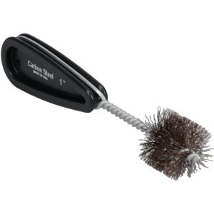 SCHAEFER BRUSH 1-3/16 Inch Actual Brush Diameter, 1 Inch Inside Diameter, Carbon Steel, Plumbing, Hand Fitting and Cleaning Brush 00649-12