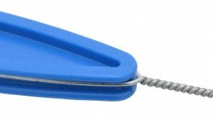SCHAEFER BRUSH 9/32 Inch Actual Brush Diameter, Stainless Steel, Refrigeration, Hand Fitting and Cleaning Brush 00924