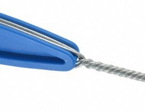 SCHAEFER BRUSH 9/16 Inch Actual Brush Diameter, Stainless Steel, Refrigeration, Hand Fitting and Cleaning Brush 00926