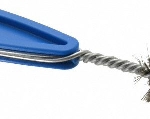 SCHAEFER BRUSH 1-3/16 Inch Actual Brush Diameter, Stainless Steel, Refrigeration, Hand Fitting and Cleaning Brush 00931