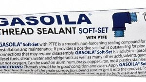 GASOILA Pipe Thread Sealant: Blue & Green, 2 oz Tube SS02