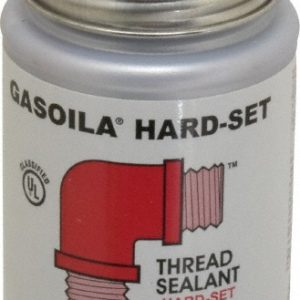 GASOILA Pipe Thread Sealant: Red, 1/4 pt Can BT04