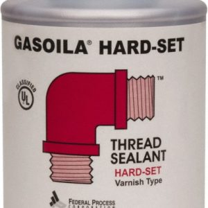 GASOILA Pipe Thread Sealant: Red, 1 pt Can BT16