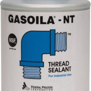 GASOILA Pipe Thread Sealant: Blue, 1 pt Can NT16
