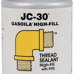 GASOILA Pipe Thread Sealant: Oyster White, 1/4 pt Can JC04