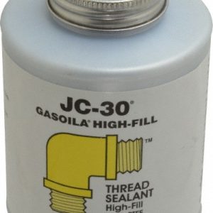 GASOILA Pipe Thread Sealant: Oyster White, 1 pt Can JC16