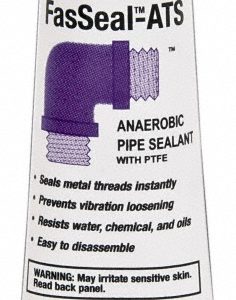 GASOILA Pipe Thread Sealant: White, 50 mL Tube AS05