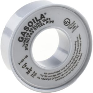 GASOILA 1/2" Wide x 260" Long High Density Pipe Repair Tape SA26