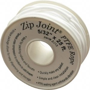 GASOILA Packing; Diameter (Inch): 5/32 ; Coil Length: 25 (Feet); Material: PTFE ; Length: 25; 25in ; UNSPSC Code: 47121808 ZJ13