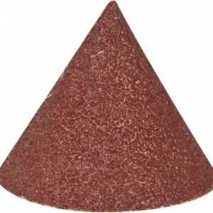 SUPERIOR ABRASIVES 3/4" Diam 80 Grit 60&deg; Included Angle Cone Center Lap A016073