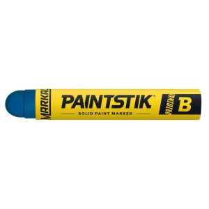 MARKAL Solid Paint Marker: Blue, Oil Base, Round Tip 80225