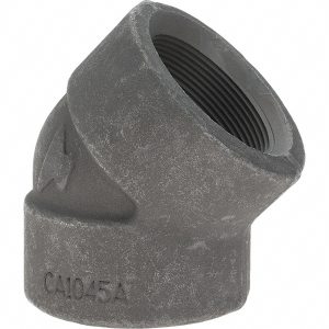 ANVIL Black 45 &deg; Elbow: 2", Threaded 0361111602