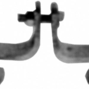 ANVIL Center Beam Clamp: 8" Flange Width, 3/8" Rod 0500016142