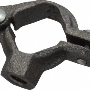 ANVIL Extension Split Pipe Clamp: 1/2" Pipe, Malleable Iron 0560018814