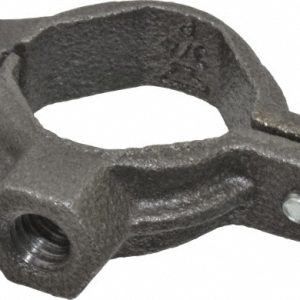ANVIL Extension Split Pipe Clamp: 3/4" Pipe, Malleable Iron, Blue & Silver 0560018822