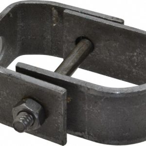 ANVIL Adjustable Clevis Hanger: 1" Pipe, 3/8" Rod, Carbon Steel, Black Finish 0500173034