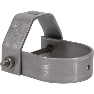 ANVIL Adjustable Clevis Hanger: 2" Pipe, 3/8" Rod, Carbon Steel, Black Finish 0500173067