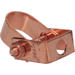 ANVIL Adjustable Clevis Hanger: 3/4" Pipe, 3/8" Rod, Carbon Steel, Copper-Plated 0560406514