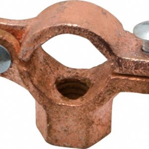 ANVIL Split Clamp: 1/2" Pipe, Malleable Iron 0560018970