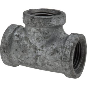 VALUE COLLECTION Malleable Iron Pipe Tee: 1/2" Fitting G130 15