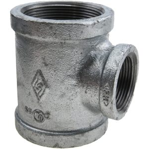 VALUE COLLECTION Malleable Iron Pipe Reducer: 2 x 2 x 1-1/4" Fitting G130R 50X32