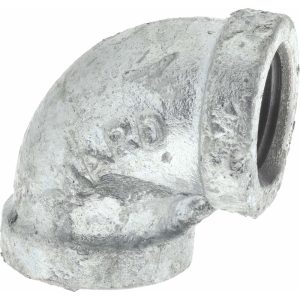 VALUE COLLECTION Malleable Iron Pipe 90 &deg; Elbow: 1/2" Fitting G90 15
