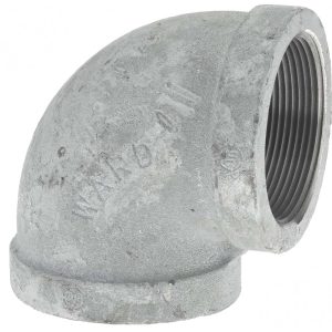 VALUE COLLECTION Malleable Iron Pipe 90 &deg; Elbow: 2" Fitting G90 50