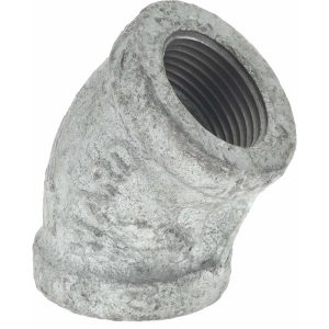 VALUE COLLECTION Malleable Iron Pipe 45 &deg; Elbow: 3/4" Fitting G120 20